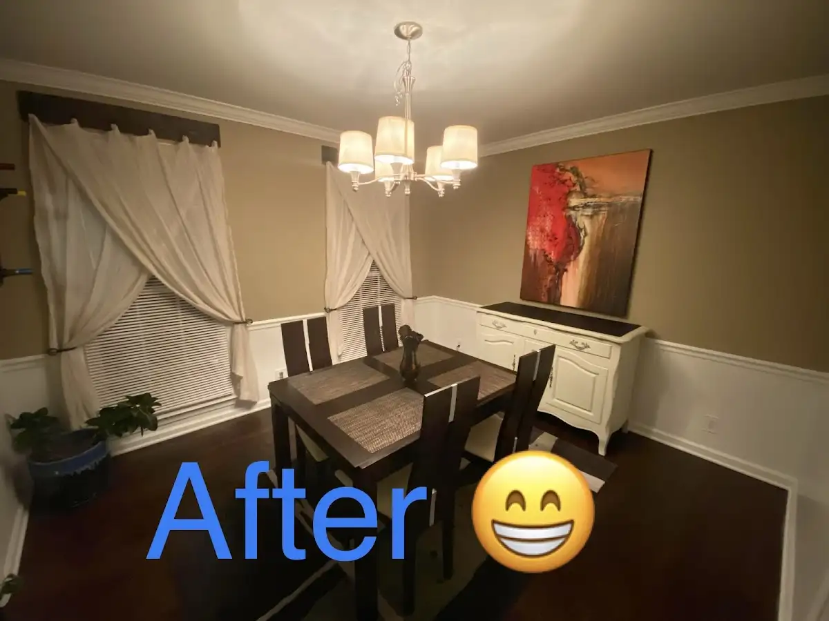 Professional dining room restoration after water damage in Harrisville